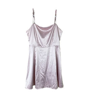 LUMIERE Pink Swing Dress Size L